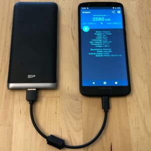 Silicon Power QP65 with Moto G6 Silicon Power QP65 with Moto G6