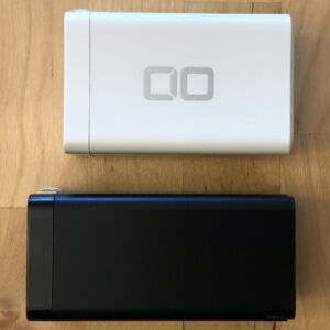 Top: CIO 65W USB-C GaN. Bottom: Baseus 65W Three-Port Mini. Top: CIO 65W USB-C GaN. Bottom: Baseus 65W Three-Port Mini.