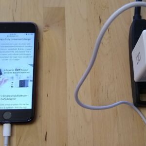 CIO 65W USB-C GaN with iPhone 8 CIO 65W USB-C GaN with iPhone 8