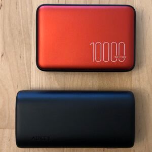 Top: Silicon Power QP70. Bottom: AUKEY PB-Y36 Sprint Go Mini 10000 PD. Top: Silicon Power QP70. Bottom: AUKEY PB-Y36 Sprint Go Mini 10000 PD.