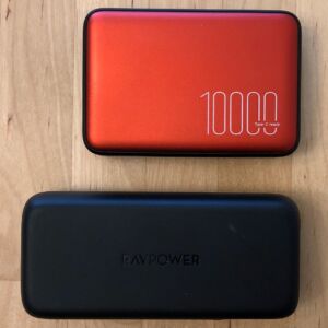 Top: Silicon Power QP70. Bottom: RAVPower PD Pioneer 10000 18W. Top: Silicon Power QP70. Bottom: RAVPower PD Pioneer 10000 18W.