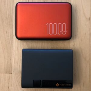 Top: Silicon Power QP70. Bottom: Novoo PowerCube Mini 10000. Top: Silicon Power QP70. Bottom: Novoo PowerCube Mini 10000.