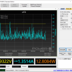Amazon Basics 65W GaN charging an iPhone Amazon Basics 65W GaN charging an iPhone